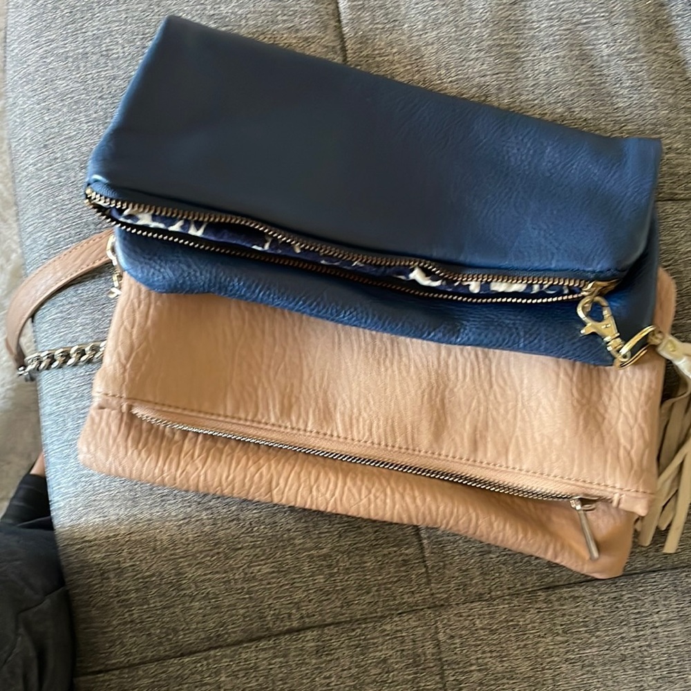 Make an offer! 2 fold down clutches